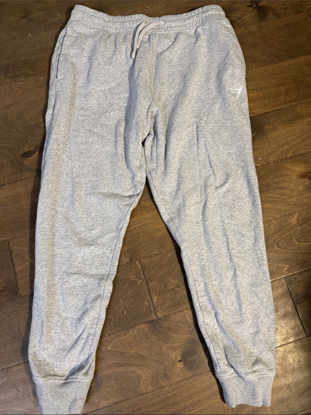 Gymshark Light Gray Kids' Jogger Sweatpants